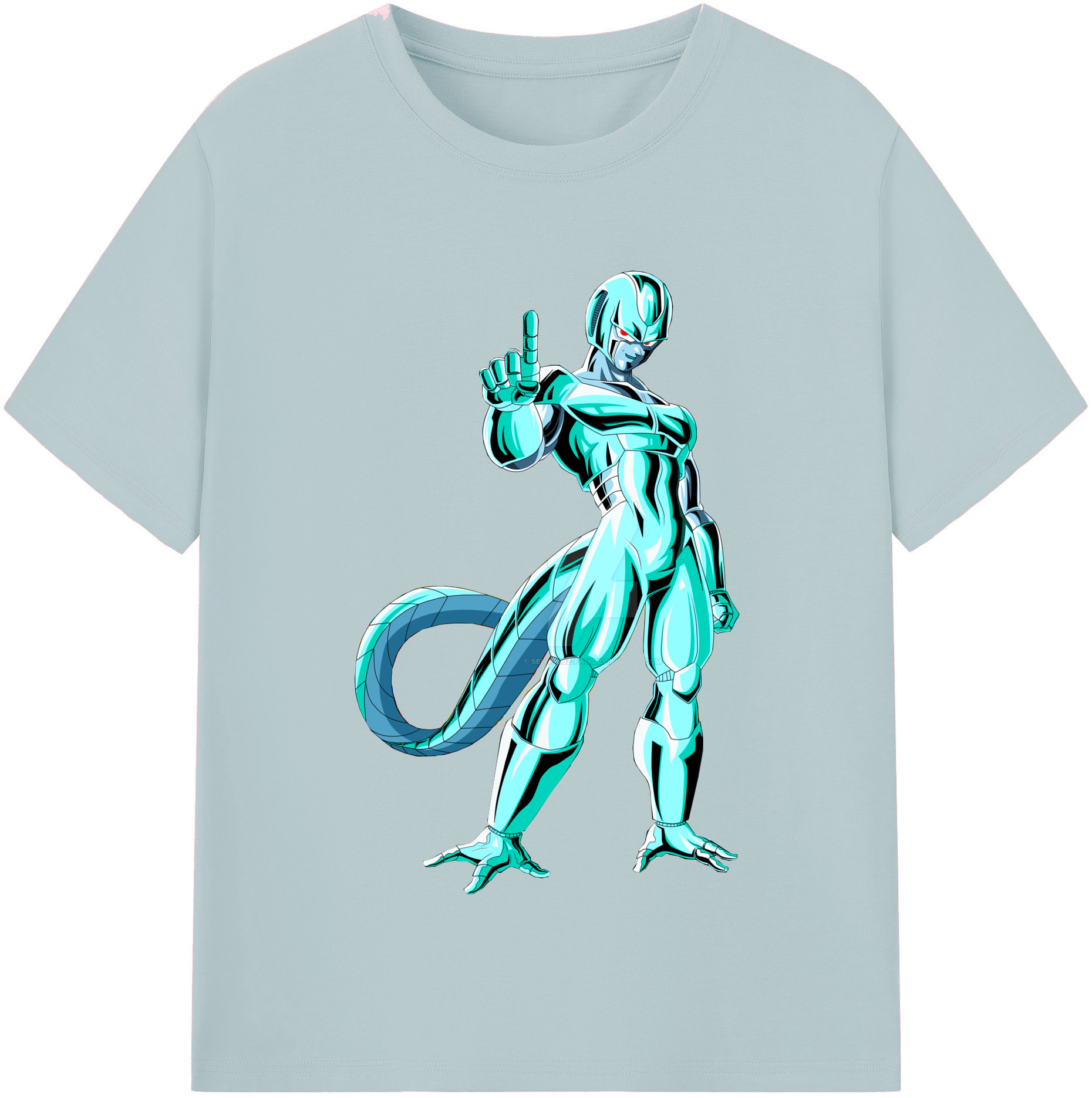 （画像用） ドラゴンボール クウラ DRAGON BALL Cooler Coora 綿100％半袖Tシャツ（フロントプリント）